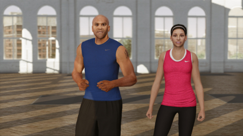 Игра Nike+ Kinect Training