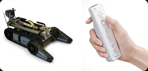 Packbot-wiimote