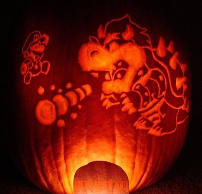 Mario-bowser-pumpkin