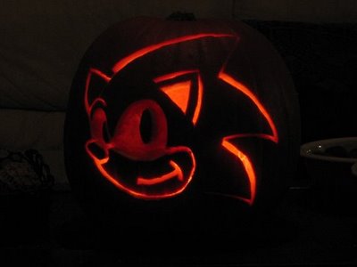 Sonic-pumpkin